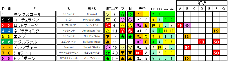 2025　京都新聞杯　ラップ適性